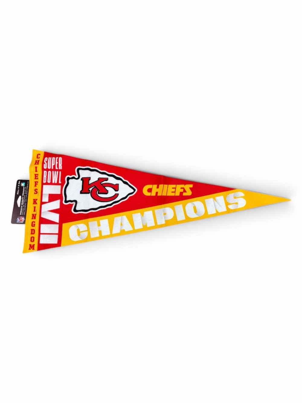 Red and Gold Chefs Champions Pennant
